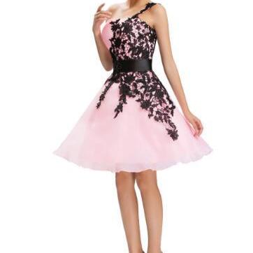 Party Dress, Lace Applique..